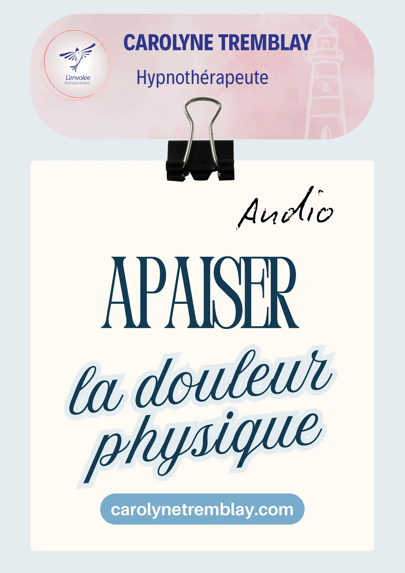 Visuel de Apaiser la douleur physique