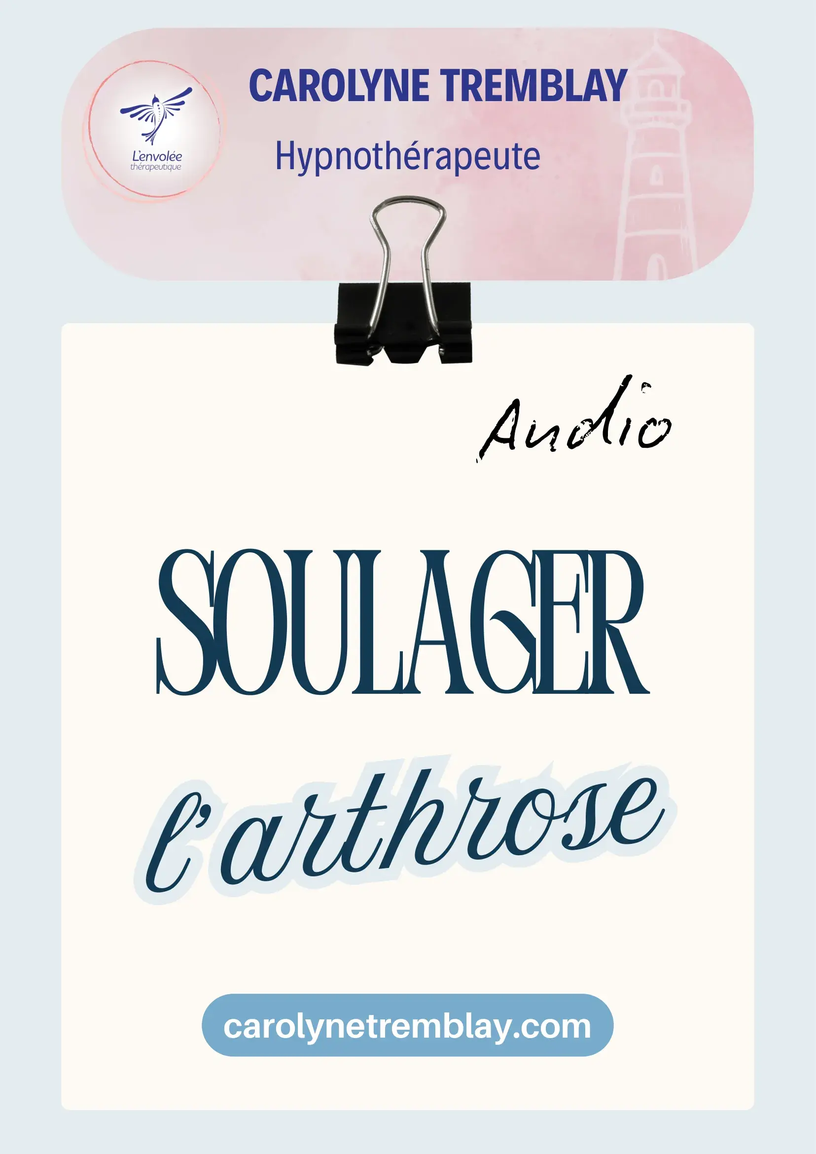 Visuel de Soulager l'arthrose
